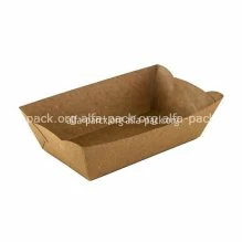 Лодочка 18*10*4,5 см, Крафт (артикул: 060900204) купить в разделе «Бумажная одноразовая упаковка и посуда».